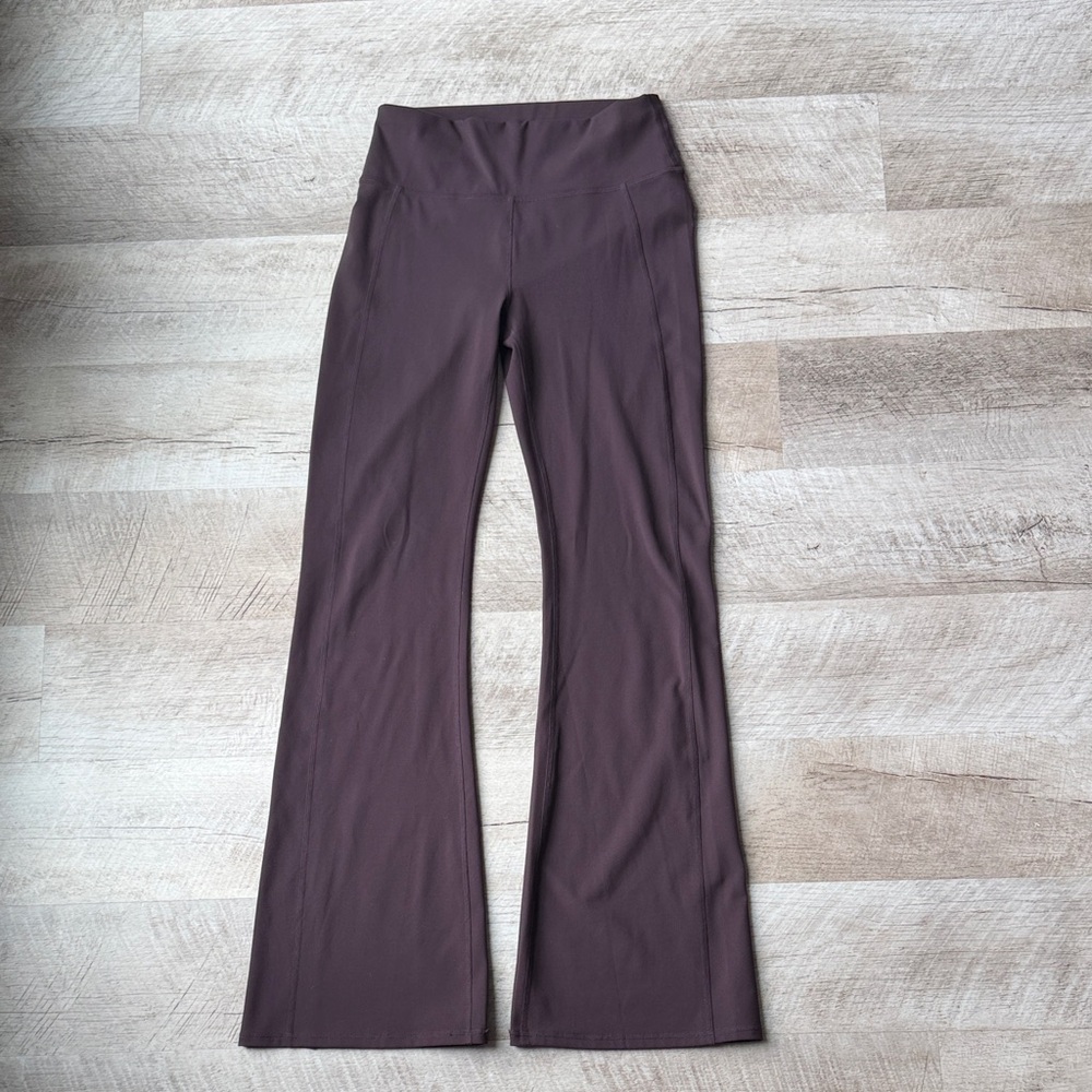 Fabletics Women's High-Waisted Flare Pants - Purple